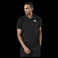 adidas Tennis Club Rib Polo Black Svart Outlet