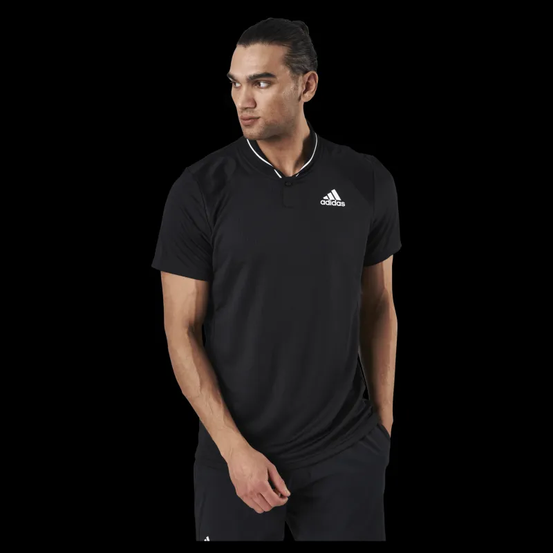adidas Tennis Club Rib Polo Black Svart Outlet