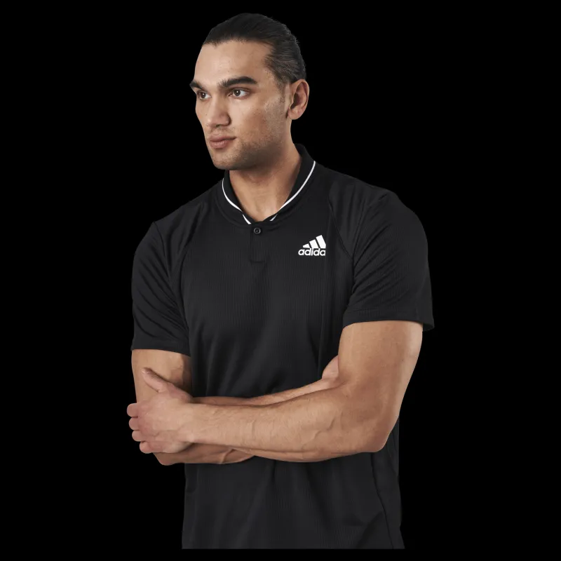 adidas Tennis Club Rib Polo Black Svart Outlet
