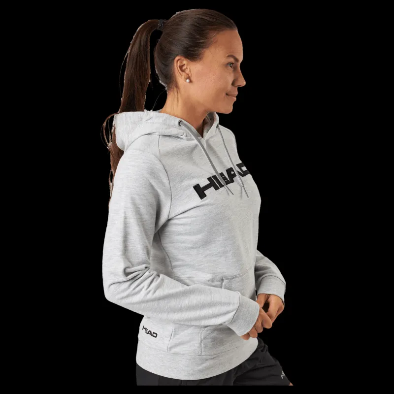 Head Club Rosie Hoodie Women Grey Melange Grå Clearance