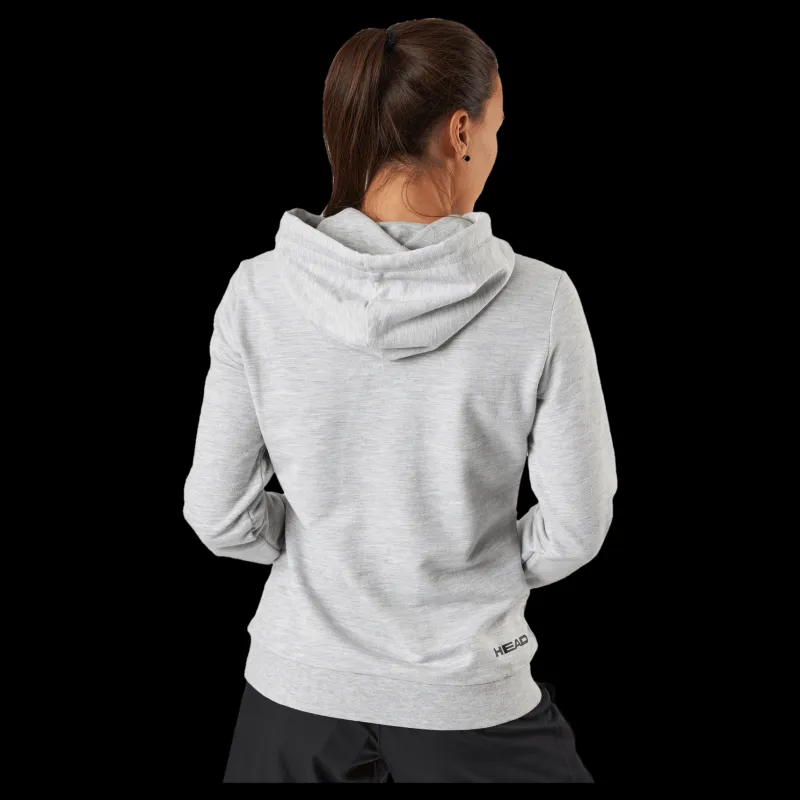 Head Club Rosie Hoodie Women Grey Melange Grå Clearance