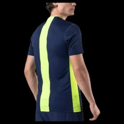 ASICS Club SS Tee Blue/Yellow Blå och Gul Clearance