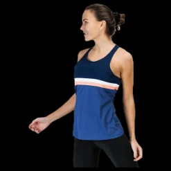 adidas Club Tank W Blue/Orange Blå Sale