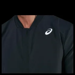 Best ASICS Club Woven Jacket Black Svart