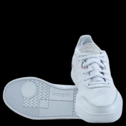 adidas Clubcourt Shoes Cloud White / Cloud White / Clear Pink Vit Discount