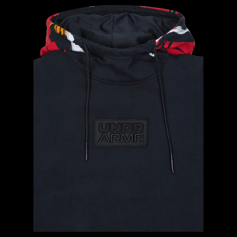 Clearance Under Armour CNY Fleece Hoodie Svart