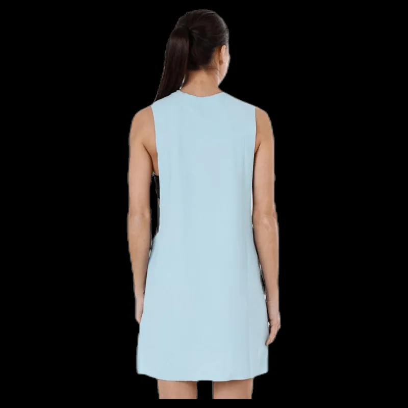 New Hurley Coastal Biker Dress Grey Grå