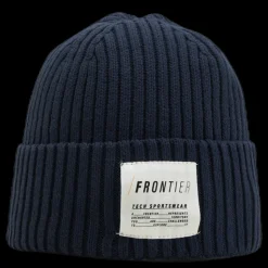 Outlet FRONTIER Cod Beanie Blue Blå