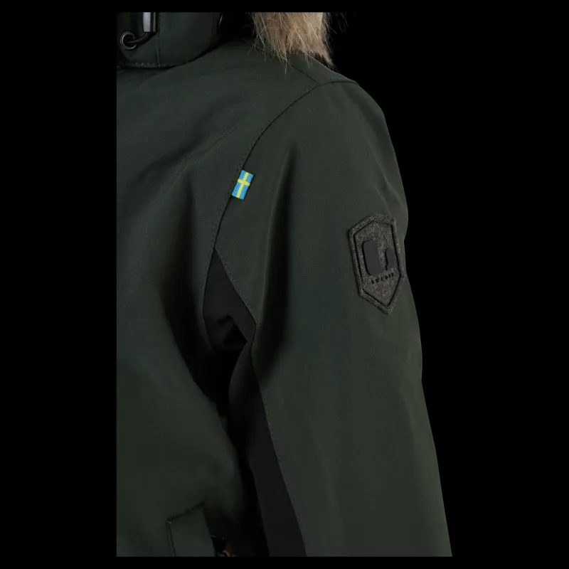Outlet Lindberg Colden Jacket Green Svart