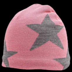 Outlet Molo Colder Star Beanie Pink/Grey Rosa och Grå