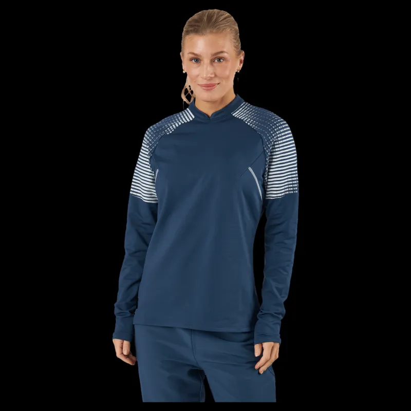 adidas COLD.RDY Long-Sleeve Top Mock Long-Sleeve Top Crew Navy Blå