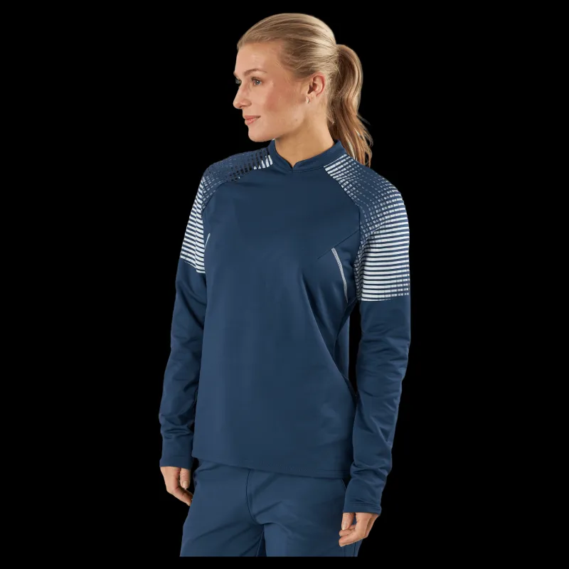 adidas COLD.RDY Long-Sleeve Top Mock Long-Sleeve Top Crew Navy Blå