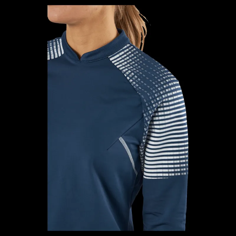 adidas COLD.RDY Long-Sleeve Top Mock Long-Sleeve Top Crew Navy Blå