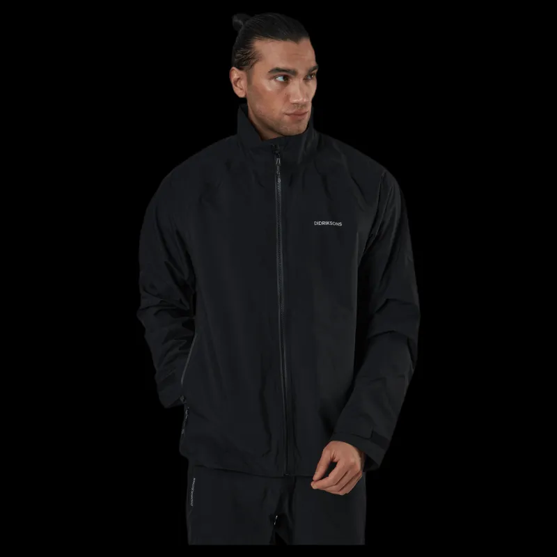 Didriksons Colin Jacket 2 Black Svart Discount