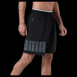 New Puma Collective Woven Short Black Svart