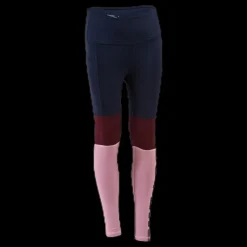 Svea Color Block Junior Tights Blue/Pink Blå och Rosa