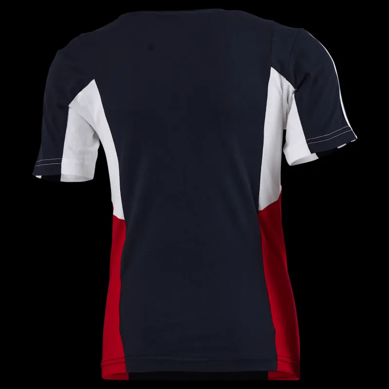Clearance adidas Colorblock 3-Stripes Regular Fit T-Shirt Legend Ink Flerfärgad
