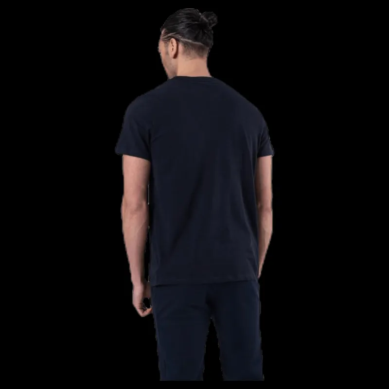Tommy Hilfiger Sport Colourblock Logo Top Blue Blå Best