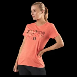 Outlet Salomon Comet Classic Tee Pink Rosa