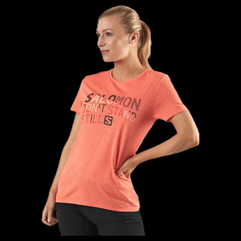 Outlet Salomon Comet Classic Tee Pink Rosa