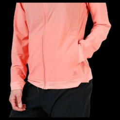 Best Salomon Comet FZ Hoodie Pink Rosa