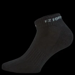 Clearance FZ FORZA Comfort Sock Short 3 Pack Black Svart
