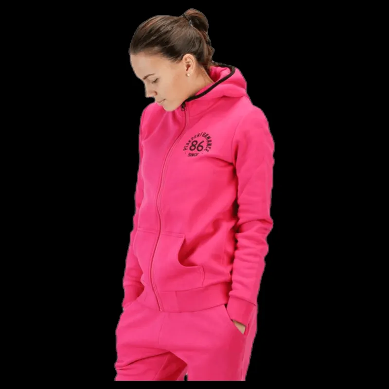 Peak Performance Comfy Zip Hood Pink Rosa