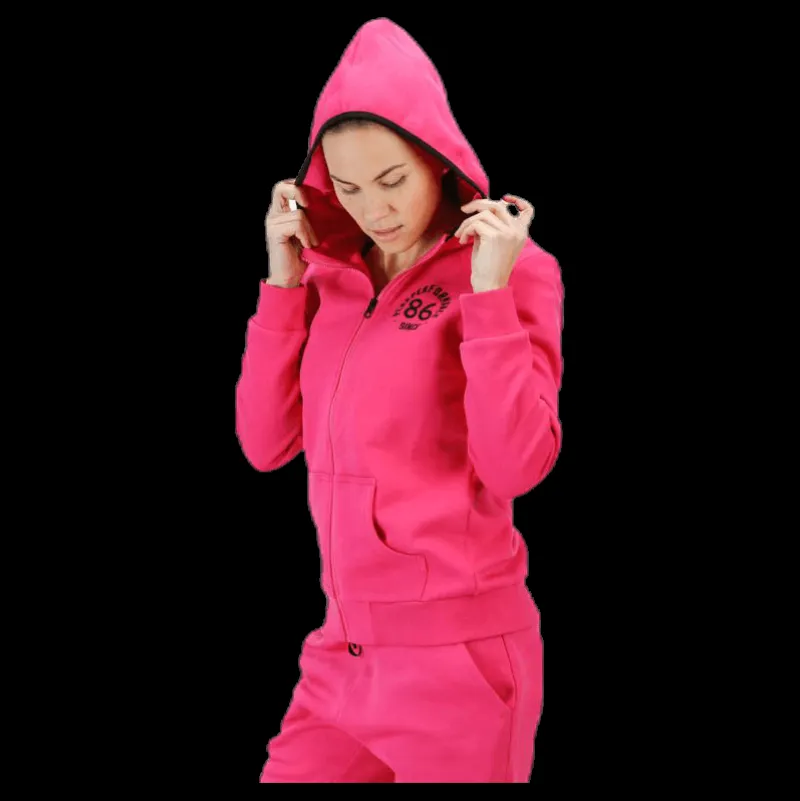 Peak Performance Comfy Zip Hood Pink Rosa