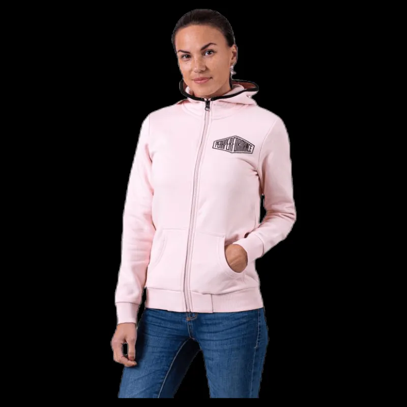Online Peak Performance Comfy Zip Hood Pink Rosa