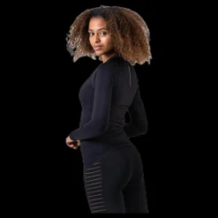 New BLACC Compression L/S Black Svart