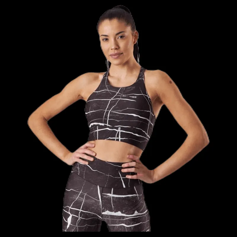 Casall Concious Connected Sports Top Brown/White Brun och Vit Sale