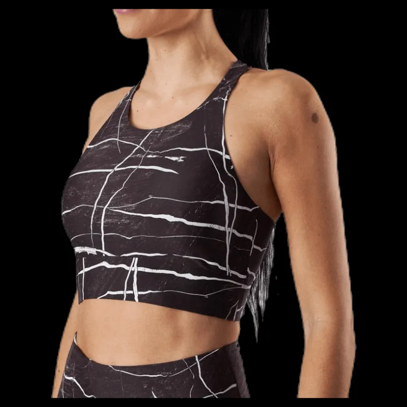 Casall Concious Connected Sports Top Brown/White Brun och Vit Sale