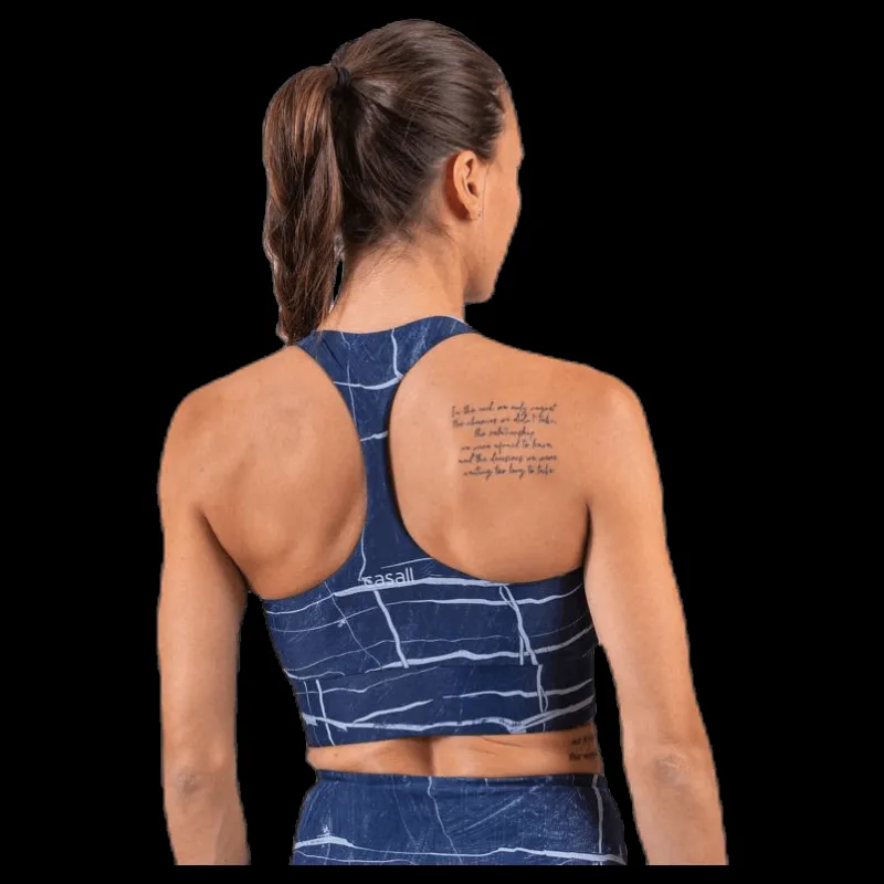 Casall Concious Connected Sports Top Blue Blå Outlet