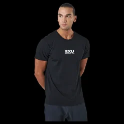 Clearance 2XU Contender Tee Black/nero Svart