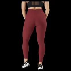 BLACC Control Rib Tights Oxblood Red Röd