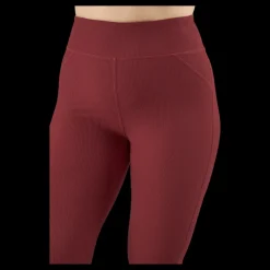 BLACC Control Rib Tights Oxblood Red Röd