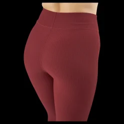 BLACC Control Rib Tights Oxblood Red Röd