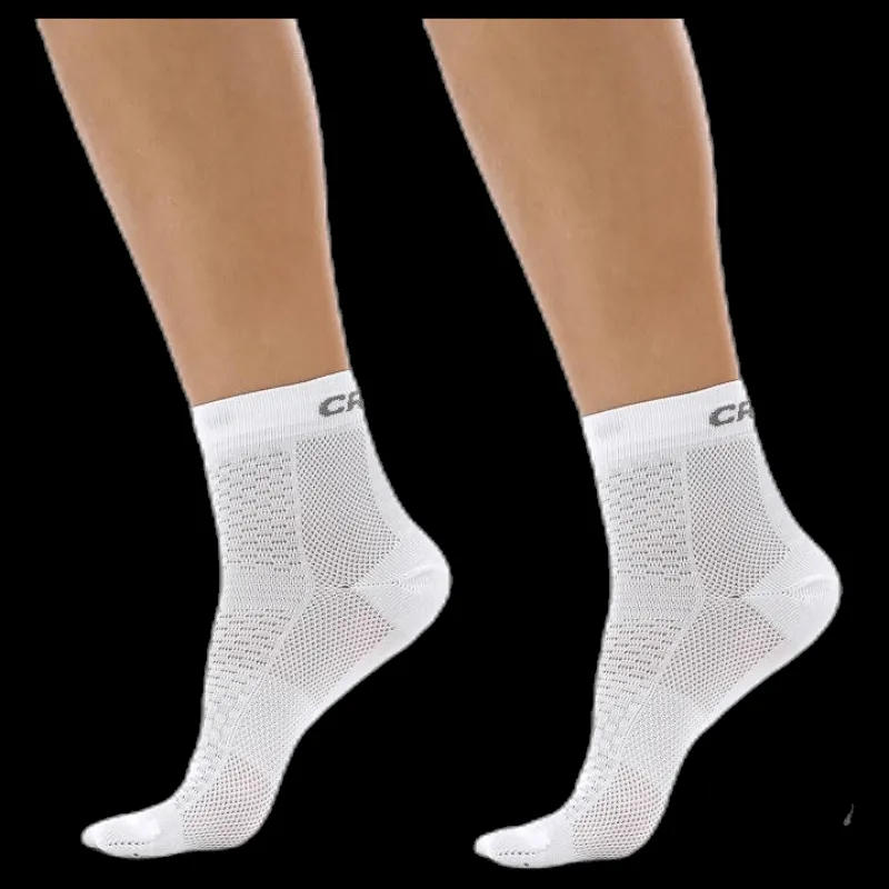 Craft Cool Mid 2-Pack Sock White Vit Discount