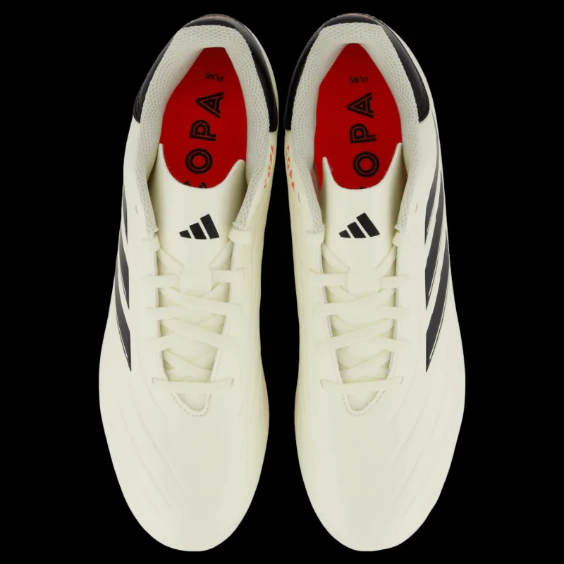 adidas Copa Pure II Club Flexible Ground Boots Ivory / Core Black / Solar Red Vit Online