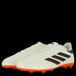 adidas Copa Pure II League Firm Ground Boots Ivory / Core Black / Solar Red Vit, Svart och Röd New