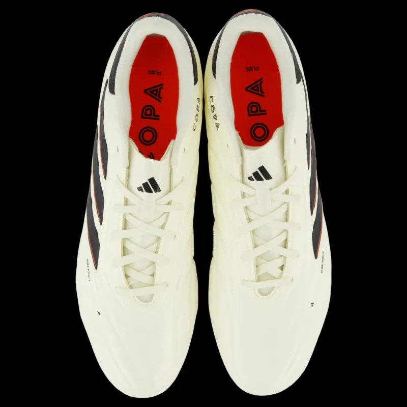 Online adidas Copa Pure II Pro Firm Ground Boots Ivory / Core Black / Solar Red Vit