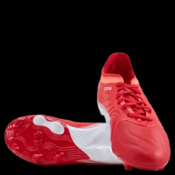 Hot adidas Copa Sense.1 Firm Ground Boots Red / Cloud White / Solar Red Röd