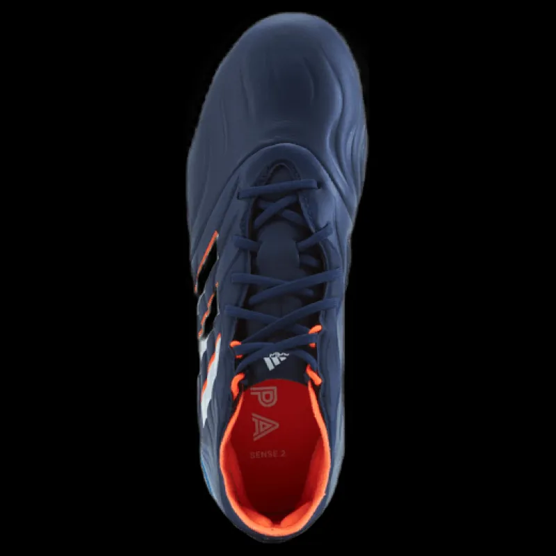 Best adidas Copa Sense.2 Firm Ground Boots Team Navy / Cloud White / Blue Rush Blå