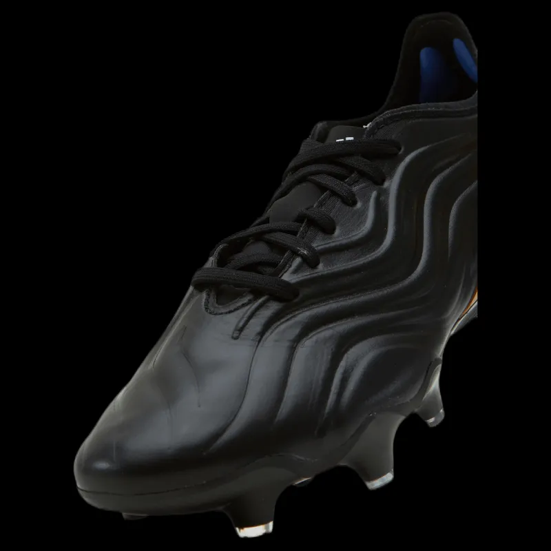 adidas Copa Sense.1 Firm Ground Boots Core Black / Cloud White / Gold Metallic Svart Clearance