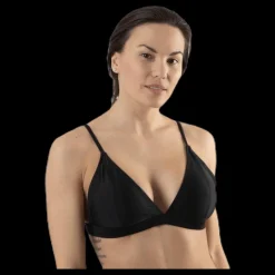 Discount Waikani Beachwear Cora Fixed Triangle Black Svart