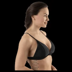 Discount Waikani Beachwear Cora Fixed Triangle Black Svart