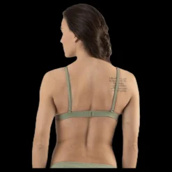 Best Waikani Beachwear Cora Fixed Triangle Green Grön
