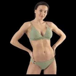 Best Waikani Beachwear Cora Fixed Triangle Green Grön