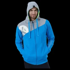 Kempa Core 2.0 Hood Jacket Blue/Grey Blå och Grå Clearance