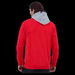 Kempa Core 2.0 Hood Jacket Grey/Red Grå och Röd
